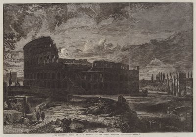 Das Kolosseum, Rom von Frederick Lee Bridell